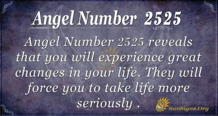 2525 Angel Number Meaning and Symbolism