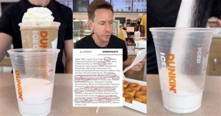 A Customer Reveals Shocking Amount of Sugar in a Dunkin' Pumpkin Swirl "Equal to 14 Glazed Donut