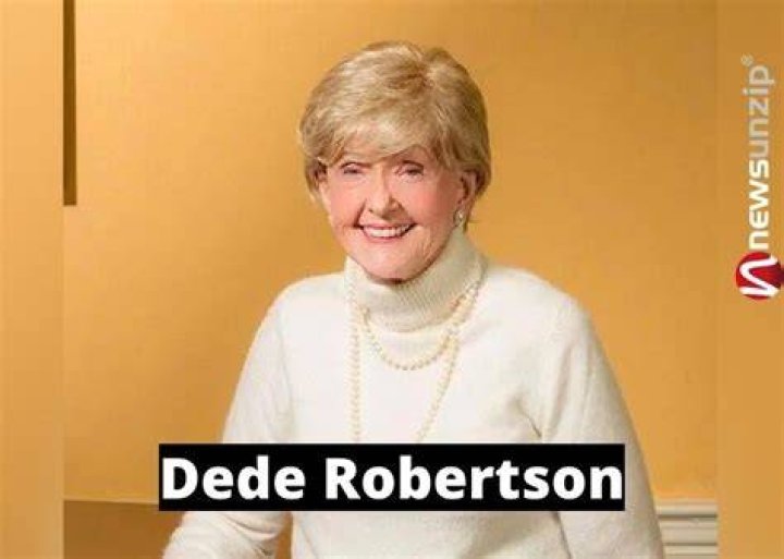 Dede Robertson cause of death, age, husband, children, net worth