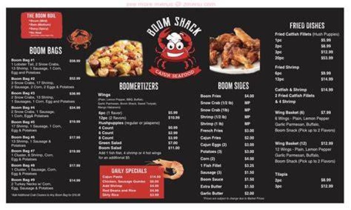 Discover The Allure Of Boom Shack Cajun Seafood: A Visual Feast