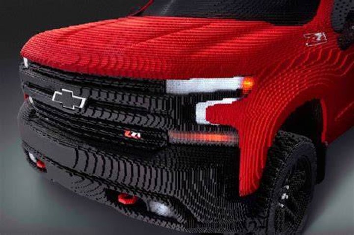 FullSize LEGO Chevy Silverado Is a 334,544Piece Kit AutoMoto Tale