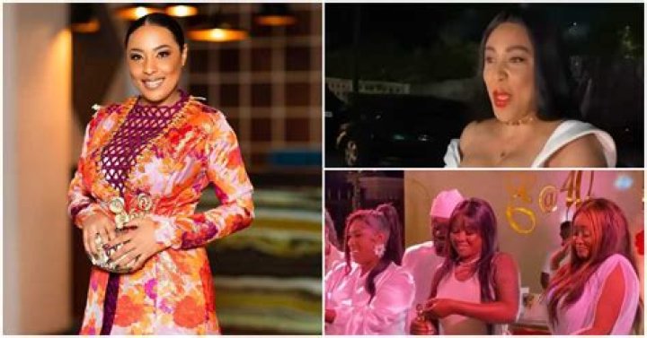 Ghanaian actress, Nikki Samonas flashes camel toe in new beach photos