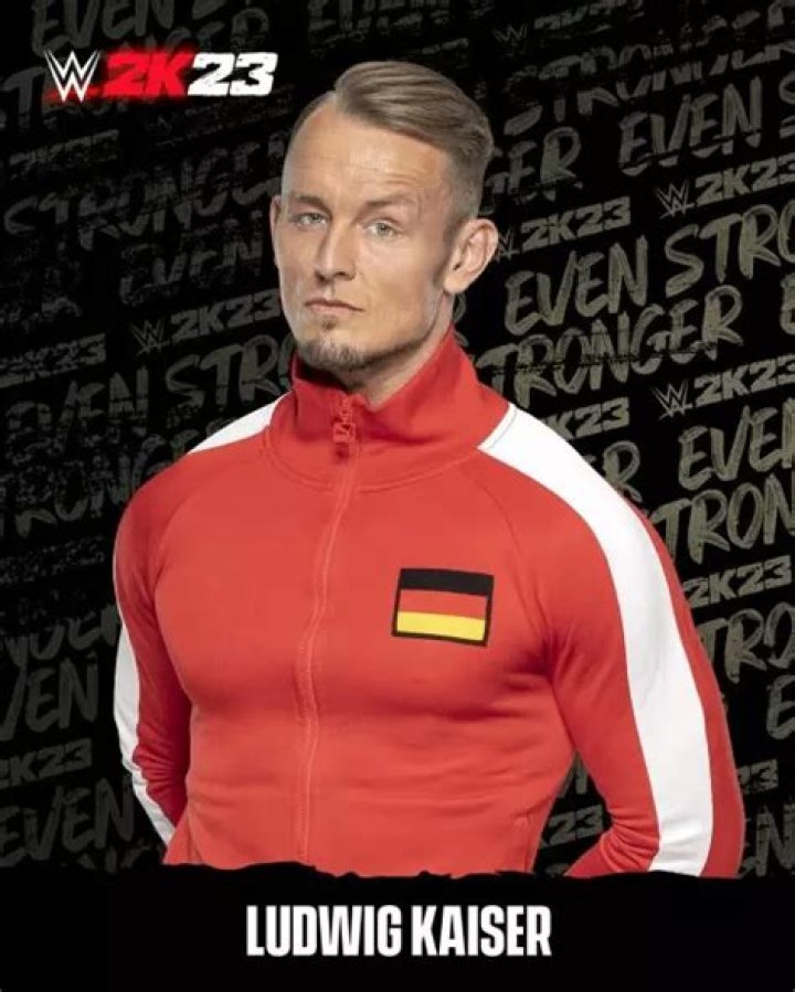 Ludwig Kaiser WWE 2K23 Rating 2K Ratings