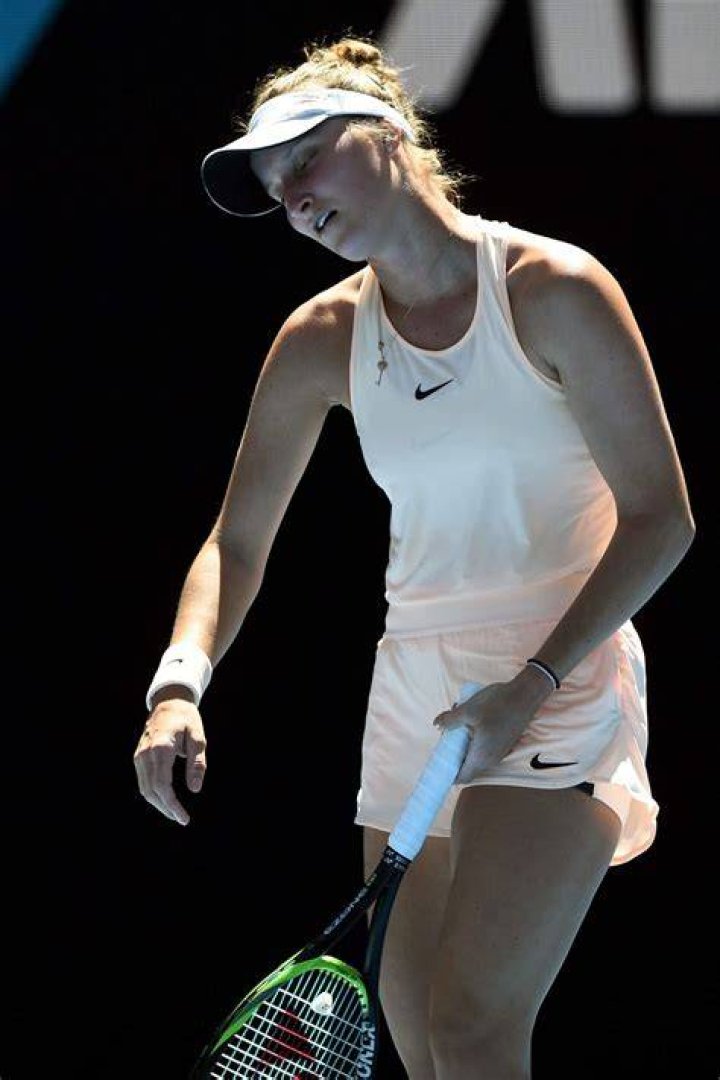 MARKETA VONDROUSOVA at Australian Open Tennis Tournament in Melbourne