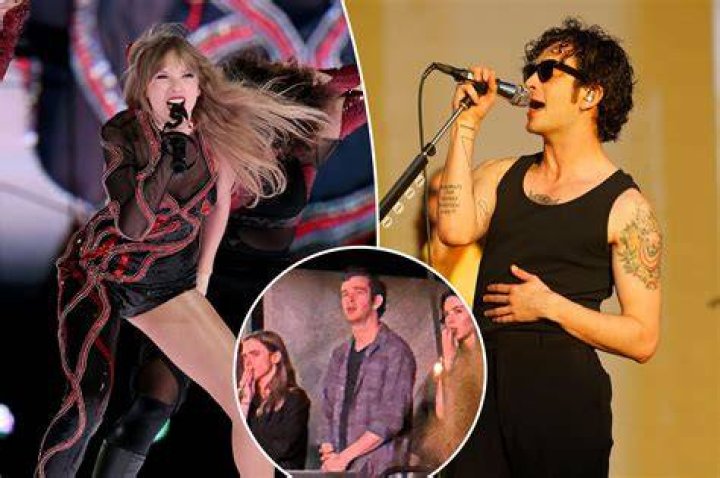 Matty Healy Attends Taylor Swifts Nashville Concert Hollywood Life ·