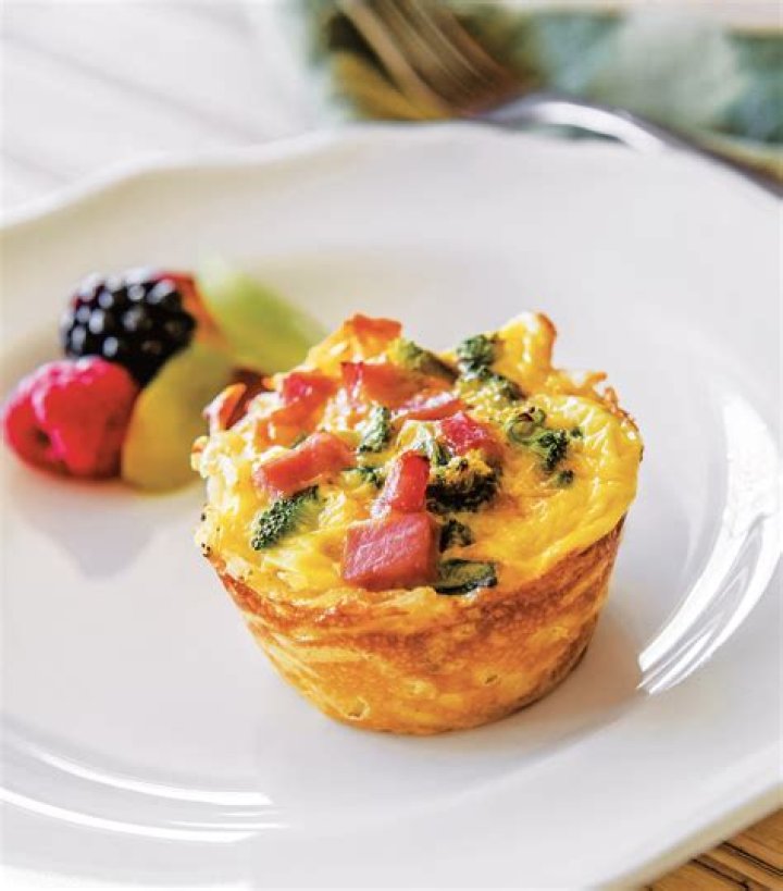 mini breakfast quiche