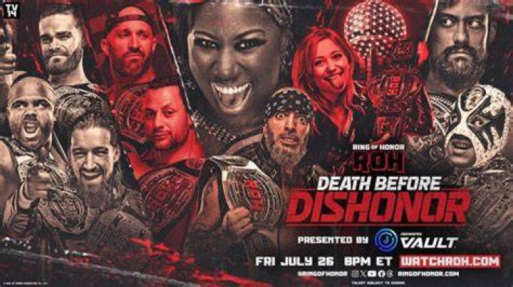 ROH Death Before Dishonor poll results for best match and overall show grade