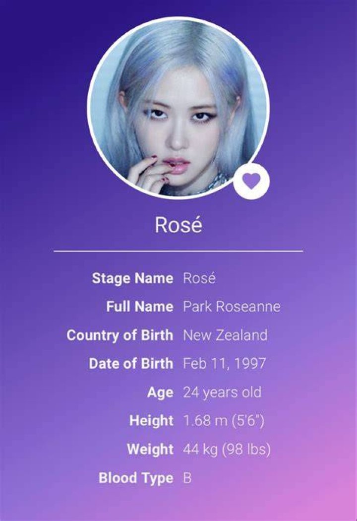 Ros (BLACKPINK): Profile, Age, Birthday, Height, Weight