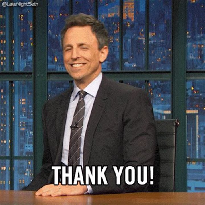 Seth Meyers Thank You GIF by Late Night with Seth Meyers Find & Share