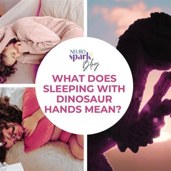 Sleeping Position Dinosaur Hands