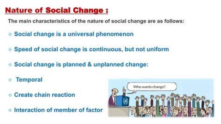 Social Change, Net-worth
