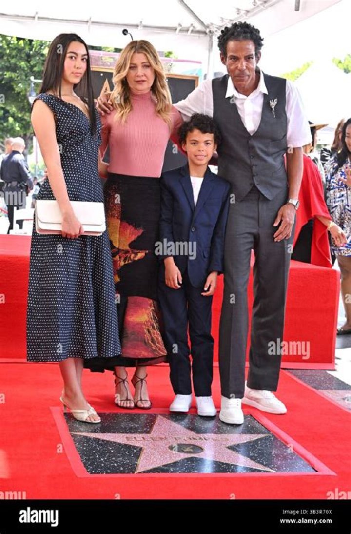 Stella Luna Pompeo Ivery and Lou Sulola Samuel arriving to "America's