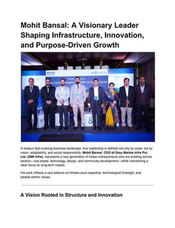 The Visionary Behind Innovation and Growth