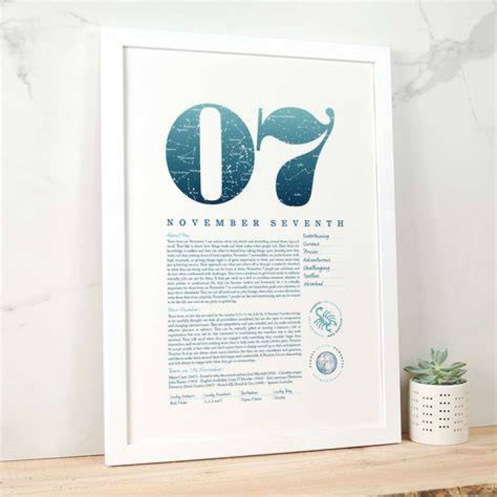 Uncover The Secrets Of Your November 7th Birthday: A Journey Of Discovery