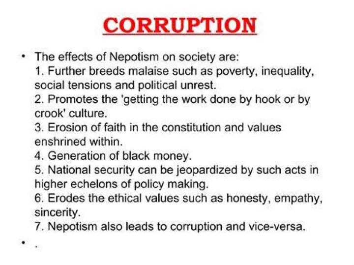 Uncovering Nepotism, Corruption, And The Erosion Of Trust