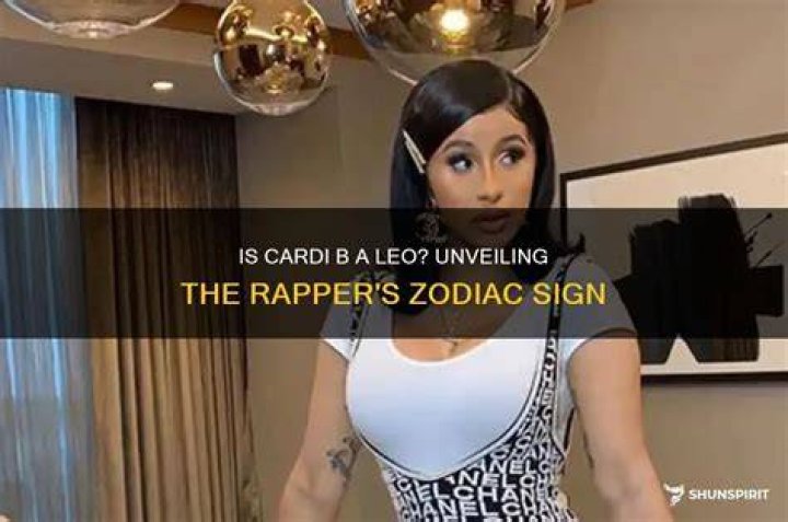 Unveiling Cardi B's Zodiac Sign: Discoveries And Insights Await