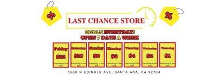 Unveiling The Hidden Treasures Of Last Chance Store Santa Ana