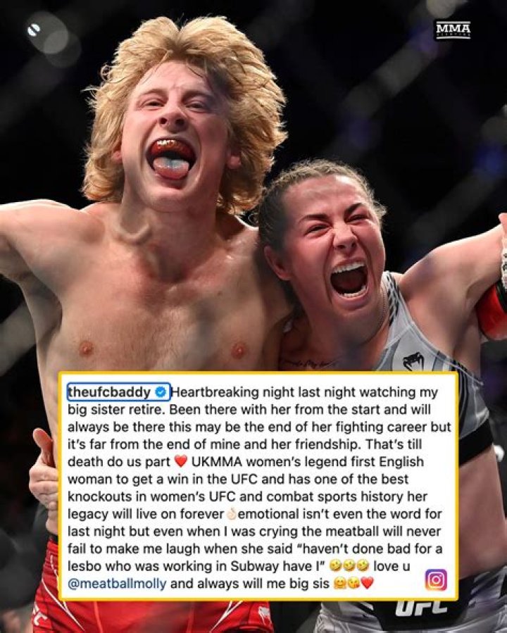 Who is Paddy Pimblett sister, Molly McCann? ·
